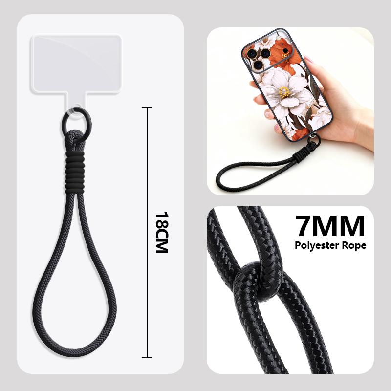 Oil Painting Flower Pattern Hand Strap Case For iPhone 17 Pro Max Hybrid TPU+PC Magnetic For Magsafe Matte Cover For iPhone 16 15 14 13 Pro Max