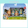 Bluey Família Bingo Brinquedos Pacote de 4 Peças Conjunto de Figuras de Ação Presente Perfeito para Crianças Coleção