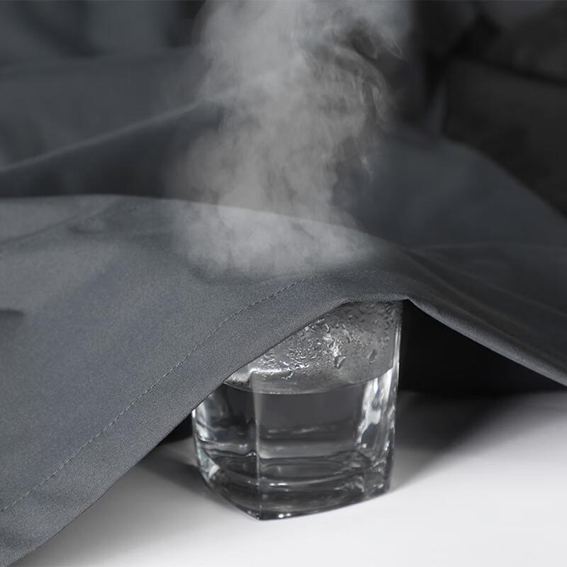 Luomeng 3-in-1 Kapuzenjacke für Paare, winddicht für den Außenbereich