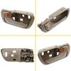 Set Of Interior 4 Door Handle For 2006 2002 - Camry Toyota Front Rear Left Right