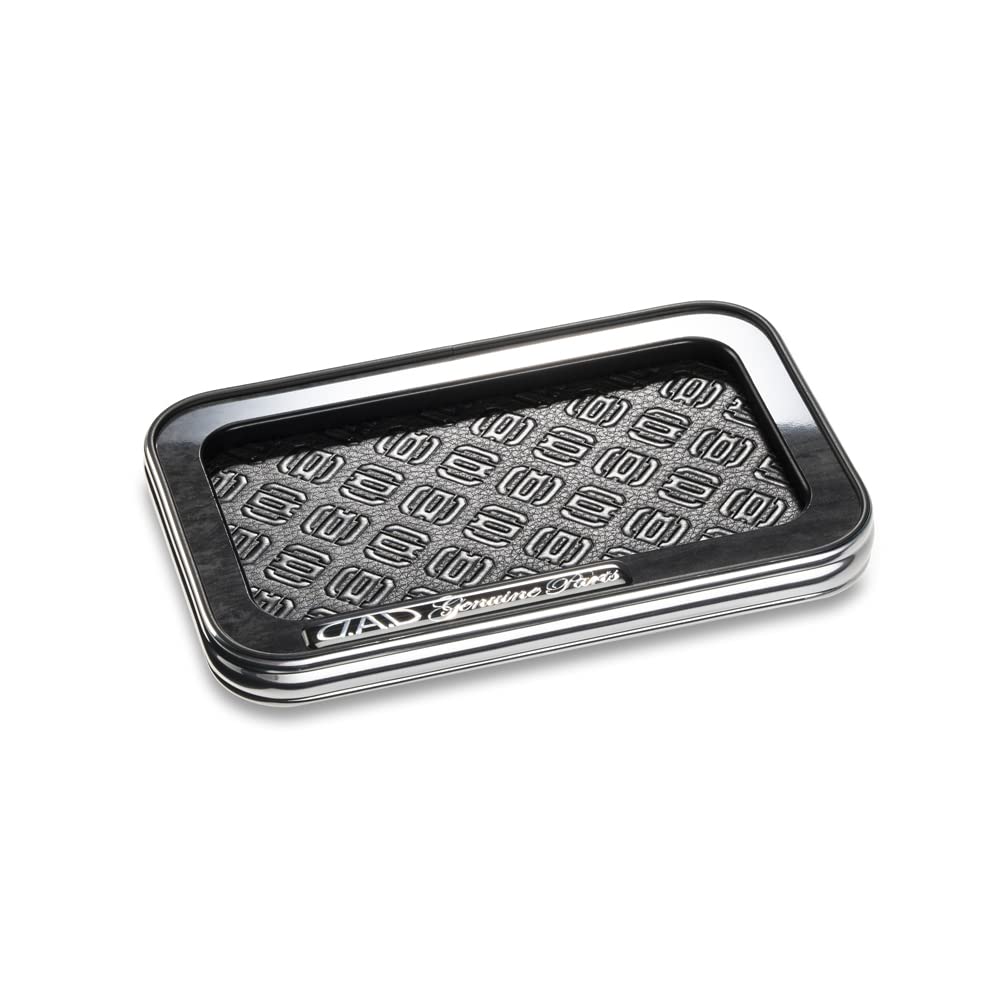 

DAD GARSON D.A.D Skinato Coloni Tray, Small, [Tray Design: Monogram], Plated/Black Wood 2 [HA644-01-17]