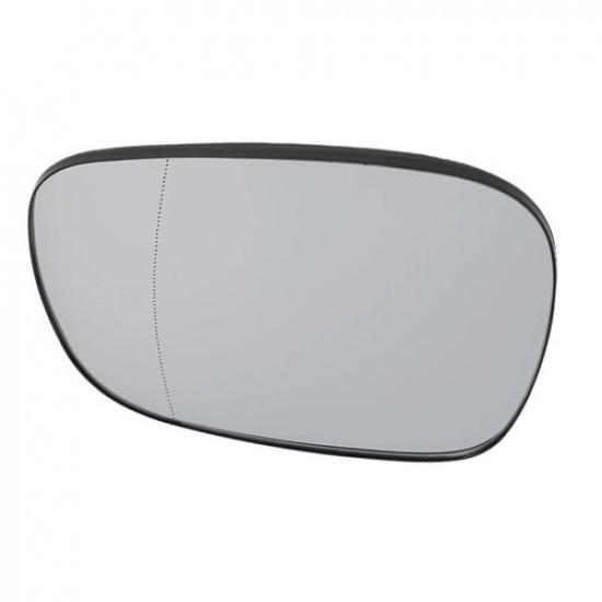 Left Driver Side 4 P Mirror Glass Heated w/Backing Plate For BMW X3 2010-2014