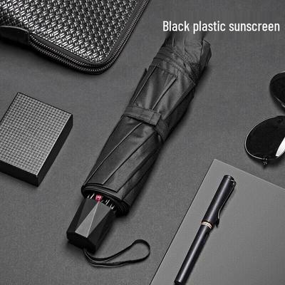 Hongye Extra-Large 10-Rib Folding UV Protection Business Umbrella