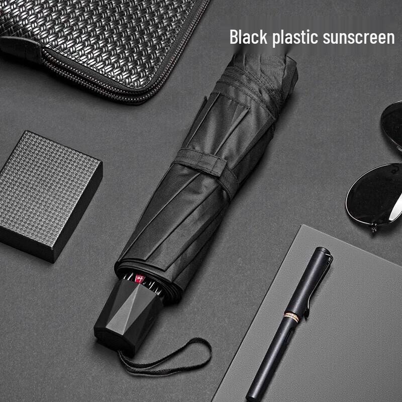 Hongye Extra-Large 10-Rib Folding UV Protection Business Umbrella