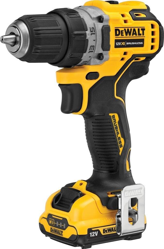 DeWalt DCD701D2 Drill-driver (2x Battery 2.0 Ah In T-STAK Box)