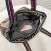 New Matai Elephant Bag Female Simple Work Handbag Embroidered Canvas Bag Small Bag