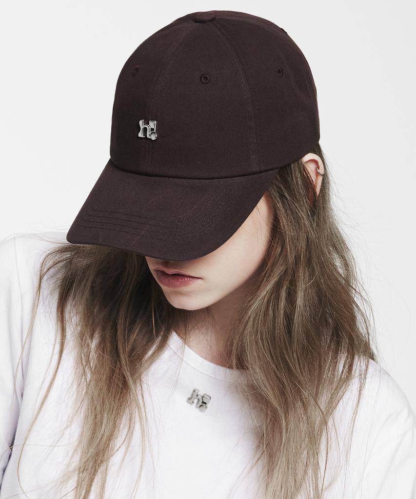 HOLYNUMBER7 Holy Symbol Small Logo Ball Cap_Burgundy