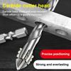 6Pcs Shark Tooth Drill Bits 5-12 Mm Carbide Drill Bits Suitable For Ceramic Tiles Concrete And Steel