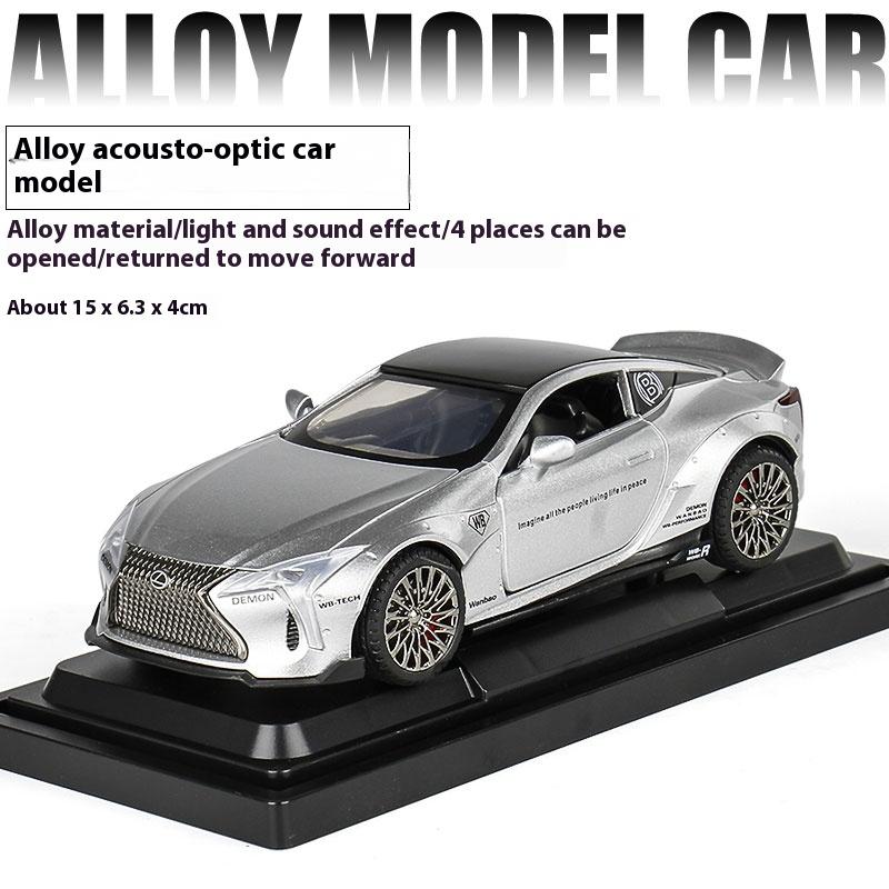 1:32 LEXUS LC500 Sportfahrzeug Legierung Druckguss Modell Computer Schreibtisch Ornamente Sammlungen Für Ihren Freund Am Valentinstag