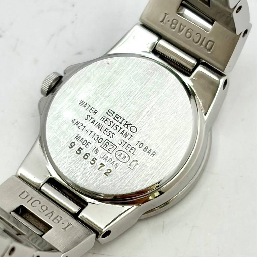 SEIKO Lukia Shell 956572 [With Box/ New Battery] Ladies' Watch, Case, 4N21-1130
