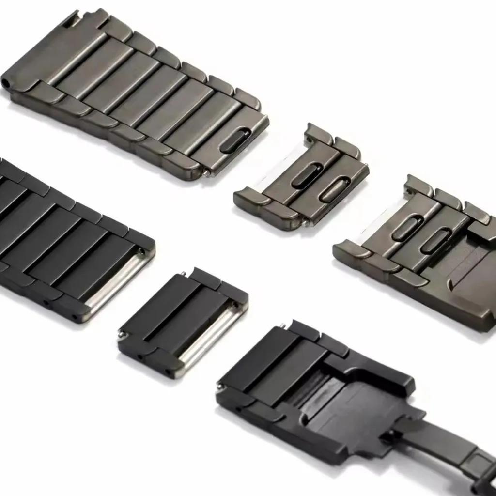 22mm Quick Fit Stainlesst Steel Strap for Huawei GT 6 46mm GT 6 Pro 46mm Titanium Business Men Side Detachable Band for Huawei W