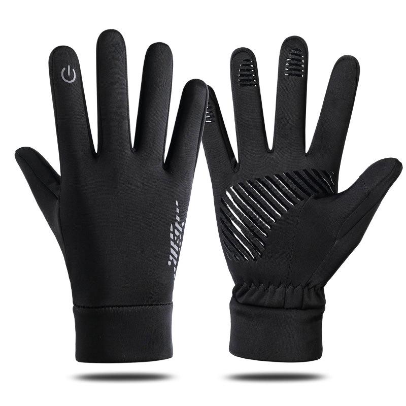 

Unisex Winter Gloves: Windproof, Waterproof, Touchscreen for Cycling, Skiing, and Outdoor Sports XL чорний