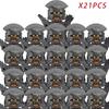 Medieval Knights Elf Dwarf Uruk-hai Mini Figures Armor Helmet Accessories Building Blocks DIY Bricks Toys For Kids Boys Gift