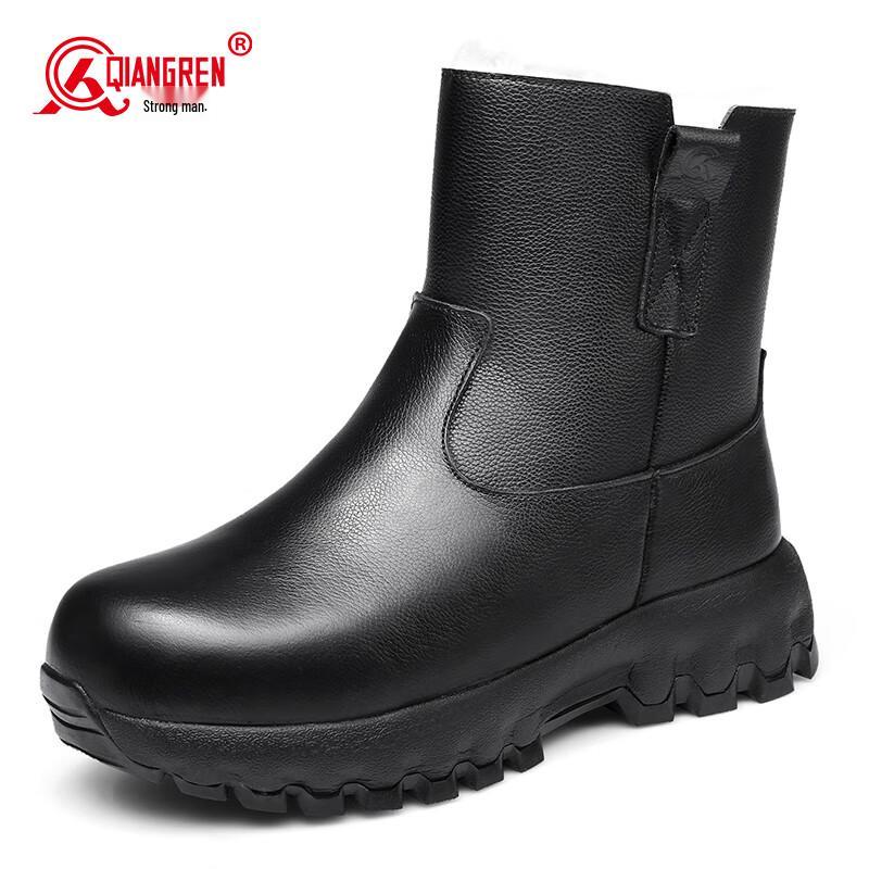 Men s Winter Wool Lined High-Top Boots 41