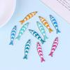 10 Pezzi 40X8mm Acciaio Inossidabile Smalto Pesce Ciondoli Pendente Fai da Te Gioielli Realizzazione Accessori Per Collana Orecchini Braccialetti