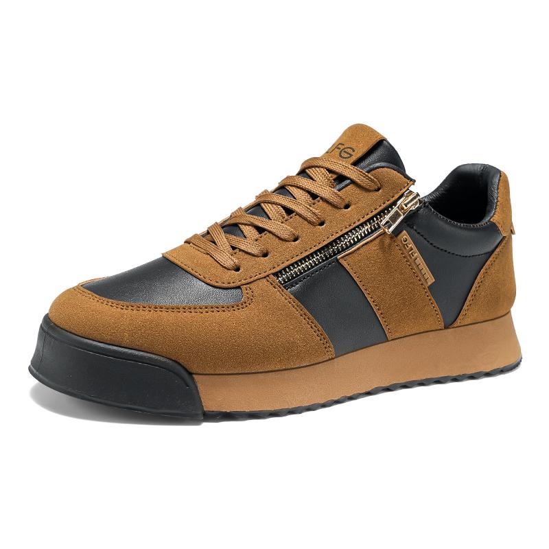 Fashion Men's Shoes 2025 Spring New Trend Fashionable Versatile Sports Casual Niche Design Sense Low Top Board Shoes Trend