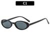 Polarized UV Protection Lightweight Comfortable Durable High Quality Retro Stylish Oval Shaped Female Male Sun Glasses