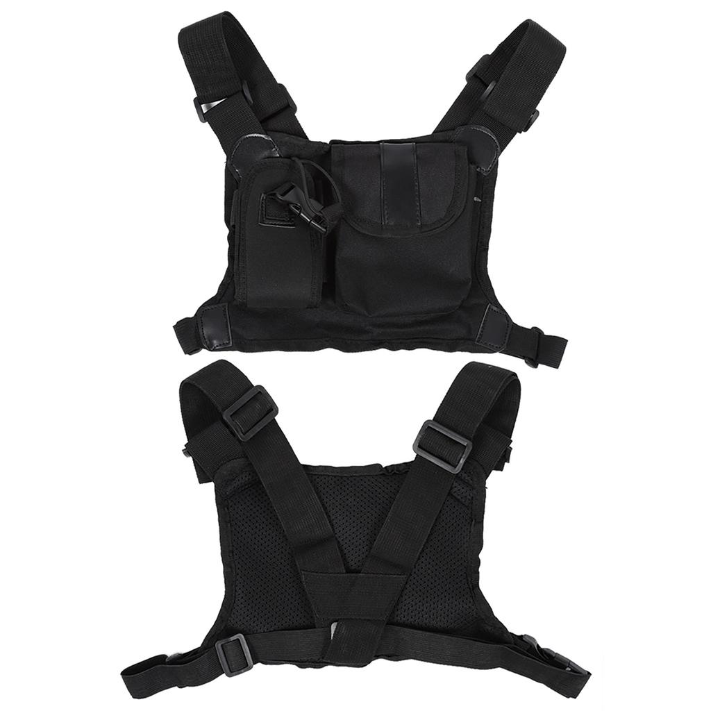 Toveis radio brystlommepakke Ryggsekk Radiotilbehør Veskeholder Bæreveske