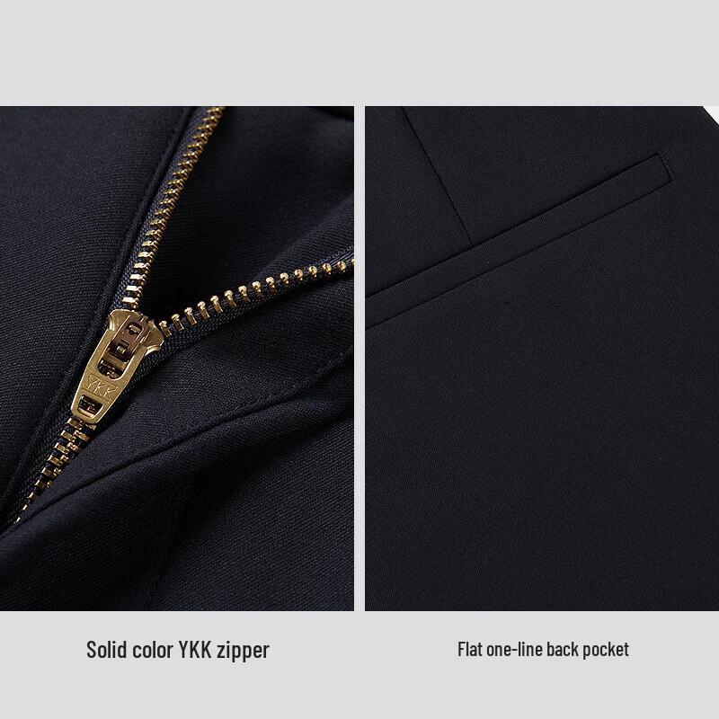 HLA Men's Chic Ageless Winter Wrinkle-Free Casual Pants