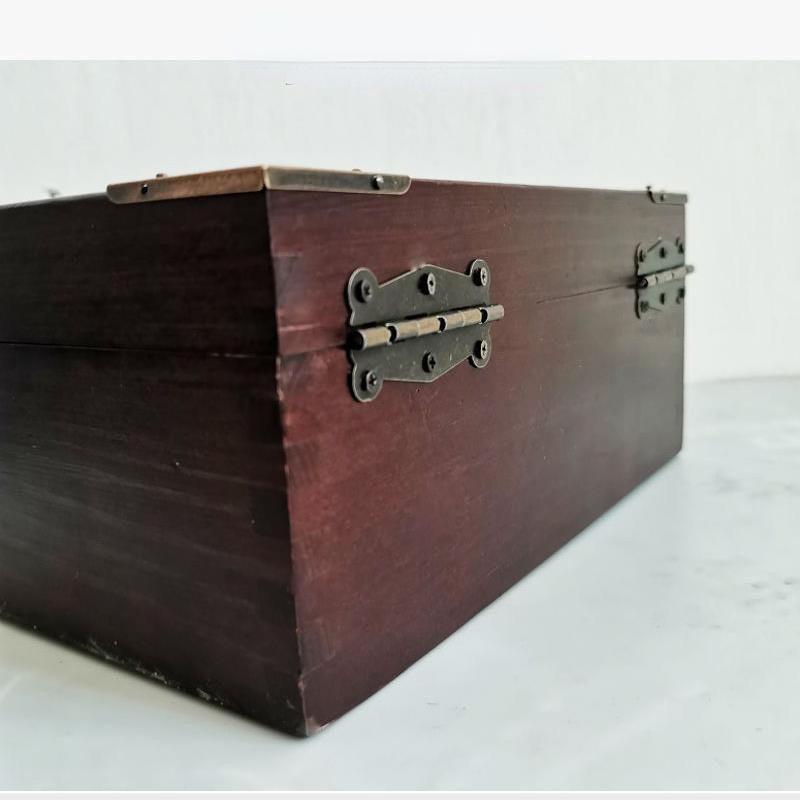 20 szt. Mini zawiasów do drzwi w stylu vintage w kolorze złotym, srebrnym i brązowym, zawiasy do dekoracji szafek, szuflad i szkatułek na biżuterię