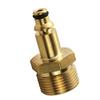 Universal M22 Quick Connect Adapter Brass Fitting For High Pressure Water Guns And Garden Irrigation Systems