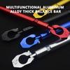 SEAMETAL Motorcycle Handlebar 22mm Aluminum Alloy Clamp Adjustable Crossbar