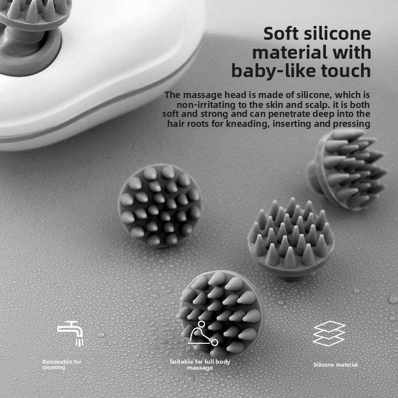 Pet Massage Device - Small Electric Scalp Massager - Cat Grooming Device - Home Portable Electric Massager