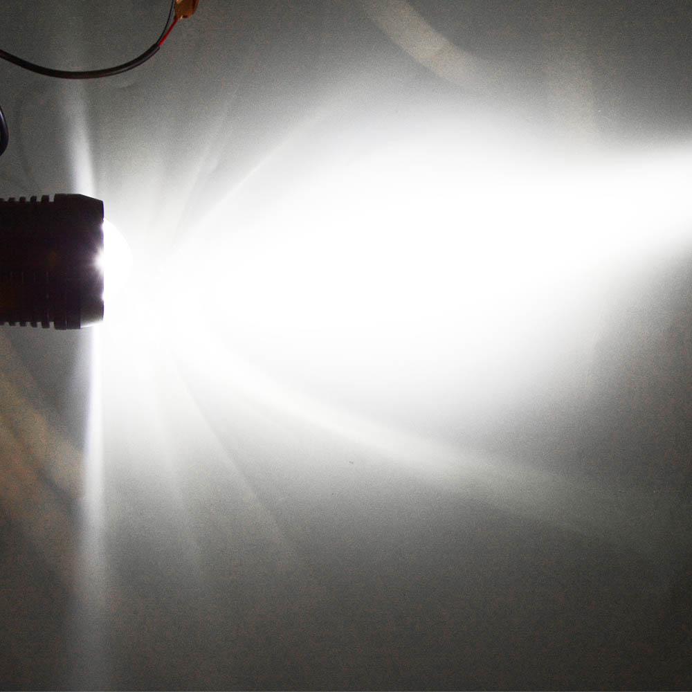 2PCS Motorcycle LED Light Moto Fog Spot Light U2 1200LM 30W Motorbike Auxiliary Lamp FOR Honda Goldwing GL1800