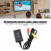 HD Multimedia Interface To Audio And Video Converter Set Top Box To Old TV Adapter