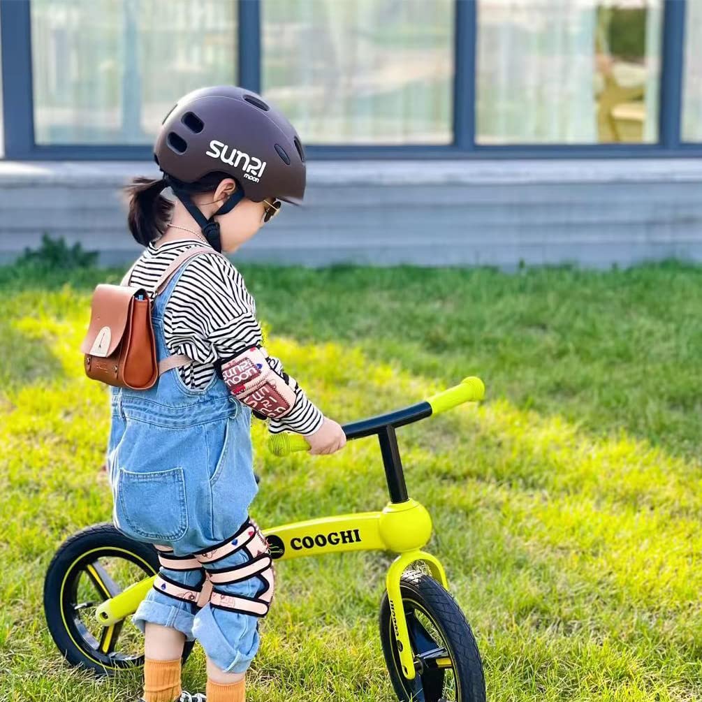 SUNRIMOON Balance Wheel Bicycle for Boys and Girls CPSC Safety Standard CE GB Certified Children's Helmet, Impact-Resistant, Detachable, Washable,