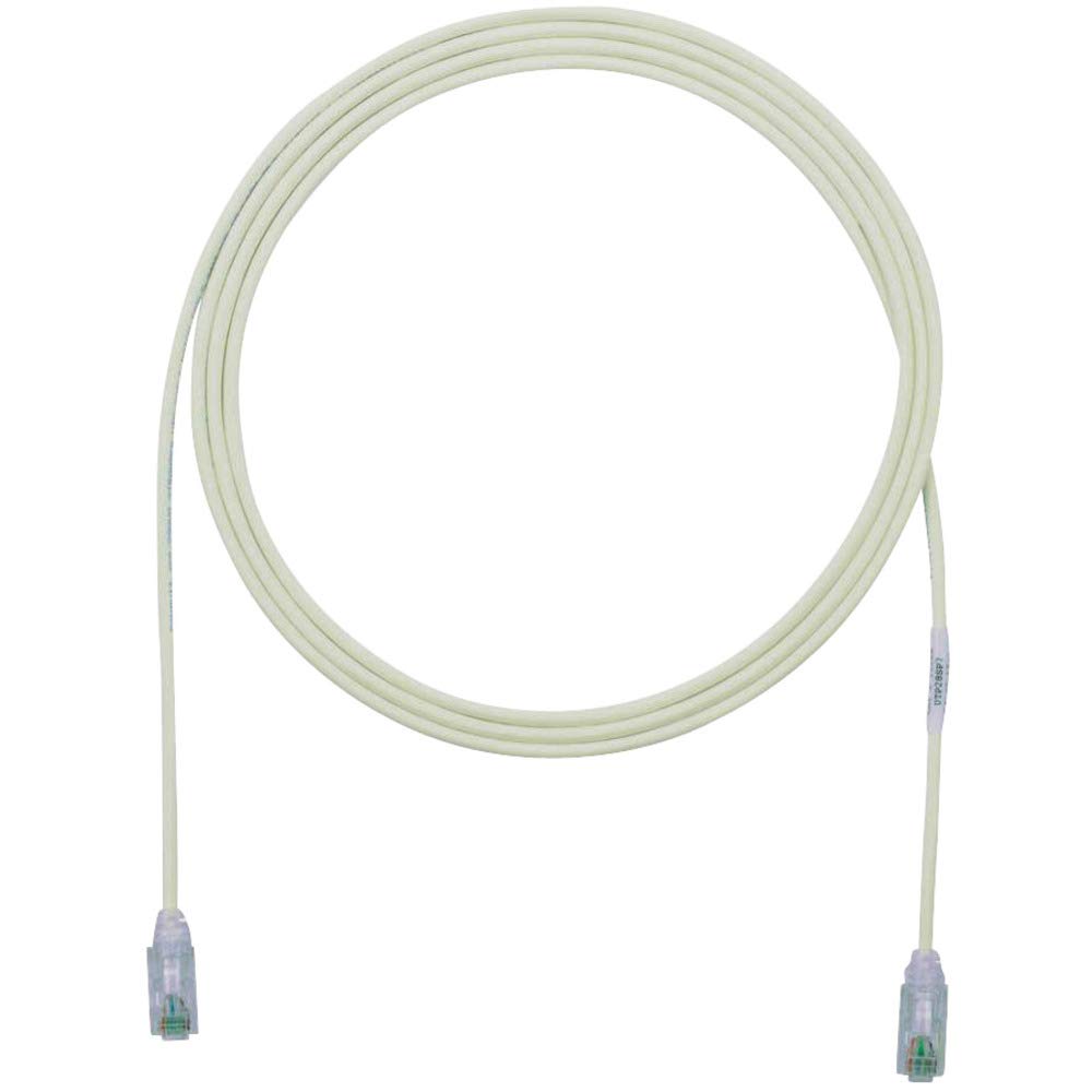 Panduit Category 6 Thin Patch Cord, 0.5m, Off-White, UTP28SP0.5M