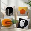 abstract Bauhaus-style  Cushion Cover Inches Farmhouse Decor Home Throw Pillow Covers for Couch Decorations