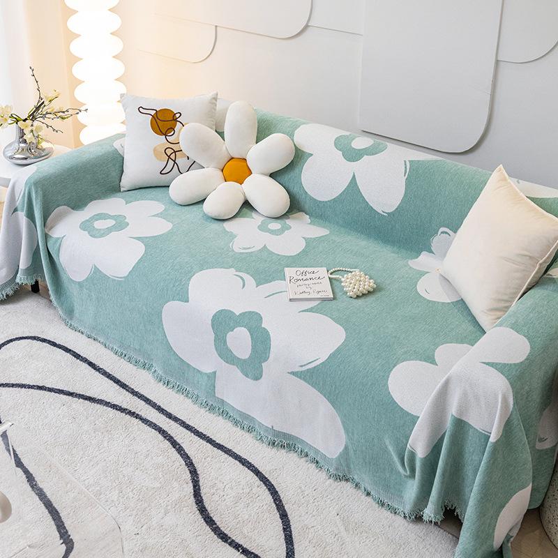 

Чехол на диван, не царапающий чехол для дивана, ткань Ins Style, чехол, полотенце, ткань с полным покрытием, скандинавское полотенце для дивана, универсальный универсальный чехол 180*130