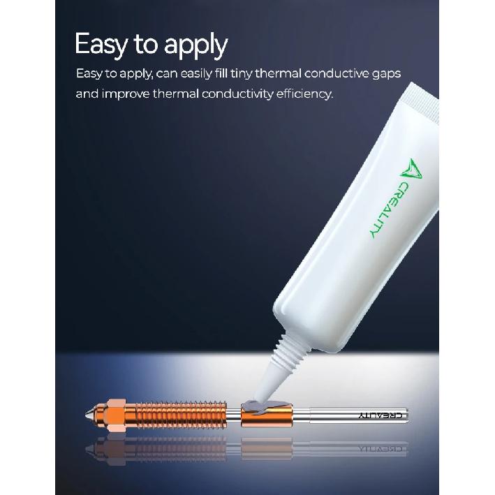 Creality Thermal Grease High Thermal Conductivity Excellent Temperature Performance for 3D Printers