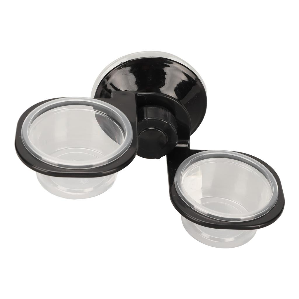 Reptile Food Water Feeding Bowl Multipurpose Dual Fixed Reptiles Hanging Water Basin for Home