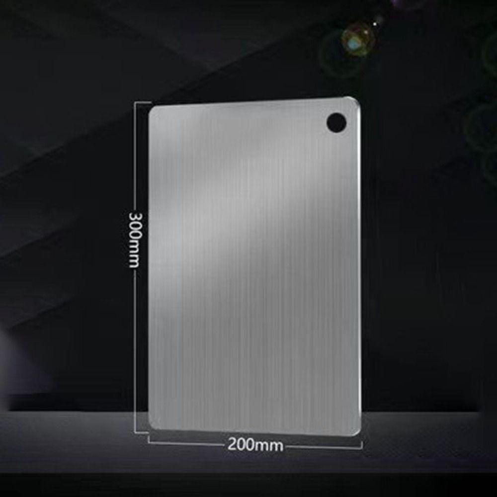 Stainless Steel Chopping Board Thickened Antibacterial and Mildew-proof Cutting Board Kitchen Accessories Double Sided