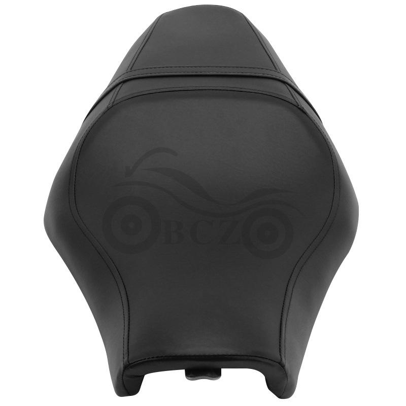 Black Two-Up Seat Cushion for Harley XL883N, XL883L, XL883X (2004-2022)