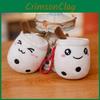 Milk Cup Tea Plush Keychain Cute Bag Pendant Cartoon Doll Kids Gift Birthday