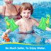 Rooxin Baby Kid Swim Arm Rings Inflatable Swimming Ring Tube Swim Floating Sleeve Swimming For Child Safety Swim Training