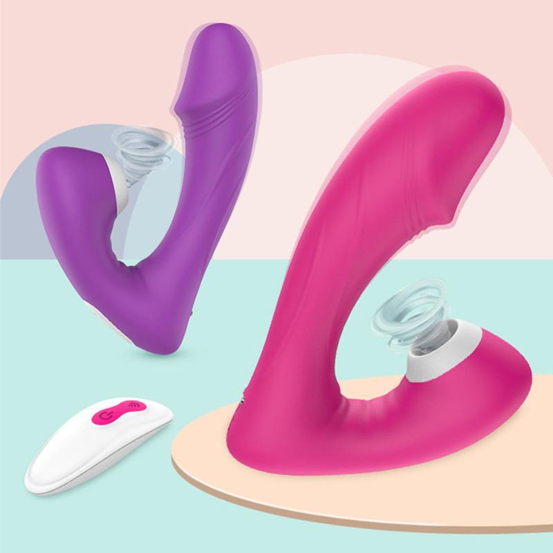 Vagina Sucking Vibrator 9/10 Speed Vibrating Oral Sex Suction Magic Wand Clitoris Stimulator Sex Toys for Woman Masturbation