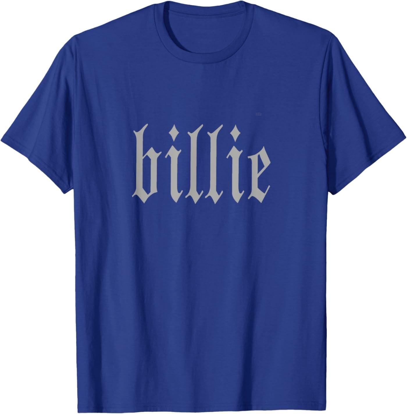 Официальная синяя футболка Billie Eilish 5 XXXL