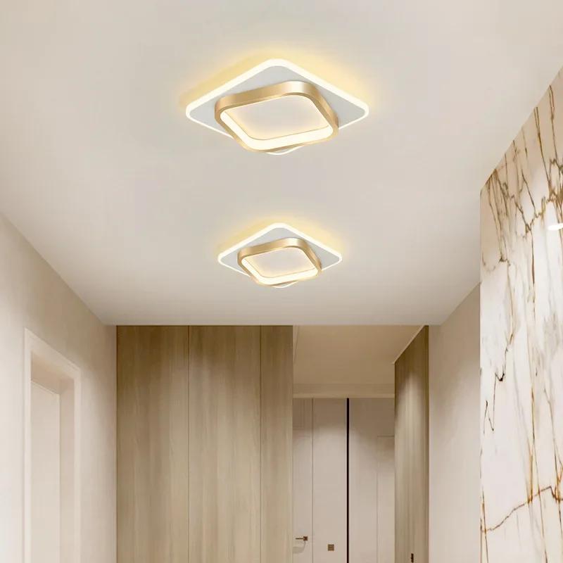 LED-gang-taklys for korridortrapper Foaje Balkong Soverom Moderne innendørs taklampe Lysarmaturer Luster