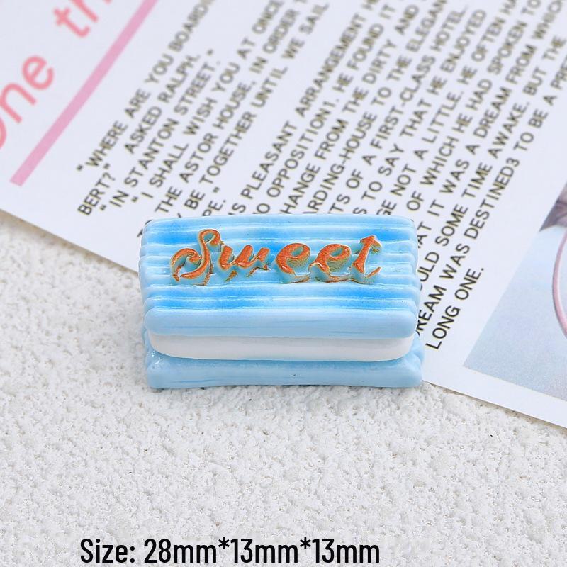 

Аксесуари ручної роботи зі смоли: Зроби сам Пряжки для взуття, Шпильки для волосся, Клей-крем і Мультяшні Вафельні Бісквітні Ігрові Набори