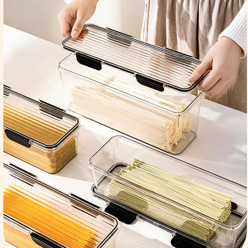 Multi Functional Refrigerator Fresh-keeping Box Moisture and Insect Proof Large Capacity Pasta Storage Box Household Sealed Box