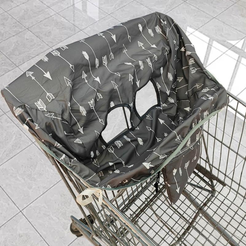 Lightweight Breathable Pram Cart Highchair Seat Cover for Baby 6 Months To 4 Years Machine Washable Neutral Design