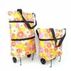 Foldable Oxford Cloth Wheeled Shopping Trolley Bag