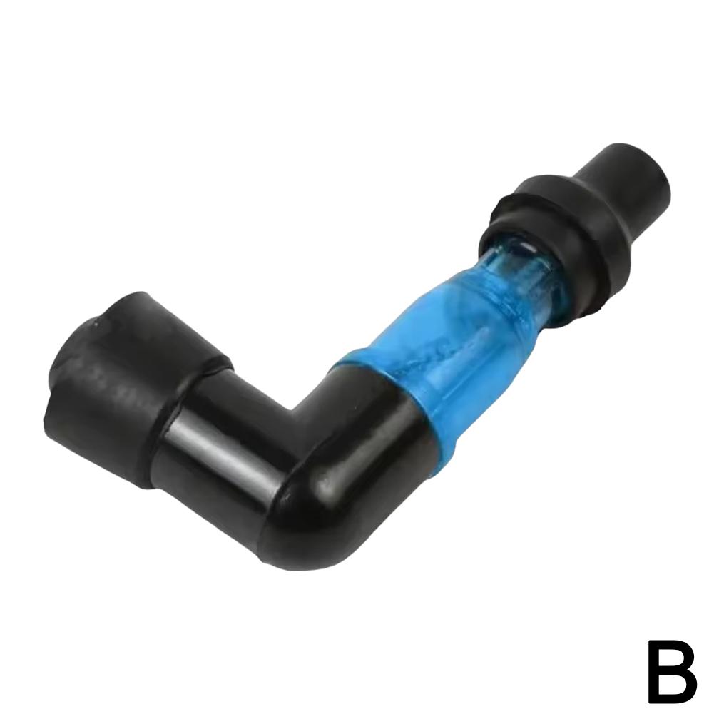 Motorcycle Ignition Spark Plug Cap Universal Flash Spark Plug High Pressure Cap Elbow Shaped Motorcycle Modification Accessories