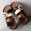 Summer Fashion Men Leather Sandals Outdoor Comfortable Breathable Sports Casual Non-Slip Beach Luxury Sandals 2024