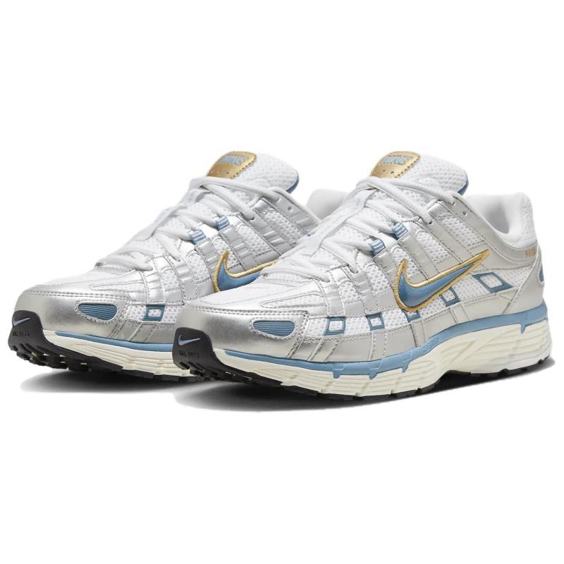 Nike P 6000 Metallic Silver Aegean Storm Sneakers HJ7246-100