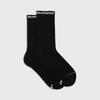 Japanische Trendige Frottee-Socken - Herbst/Winter Sport Schwarz & Weiß Buchstaben Mid-Calf Baumwollsocken für Männer & Frauen